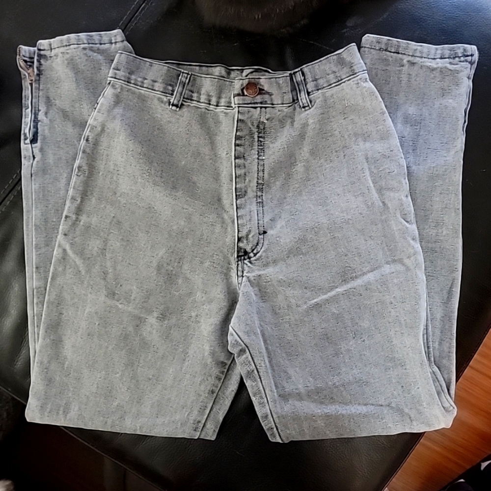 Vintage Size 7 Ciotti Jeans with ankle zippers